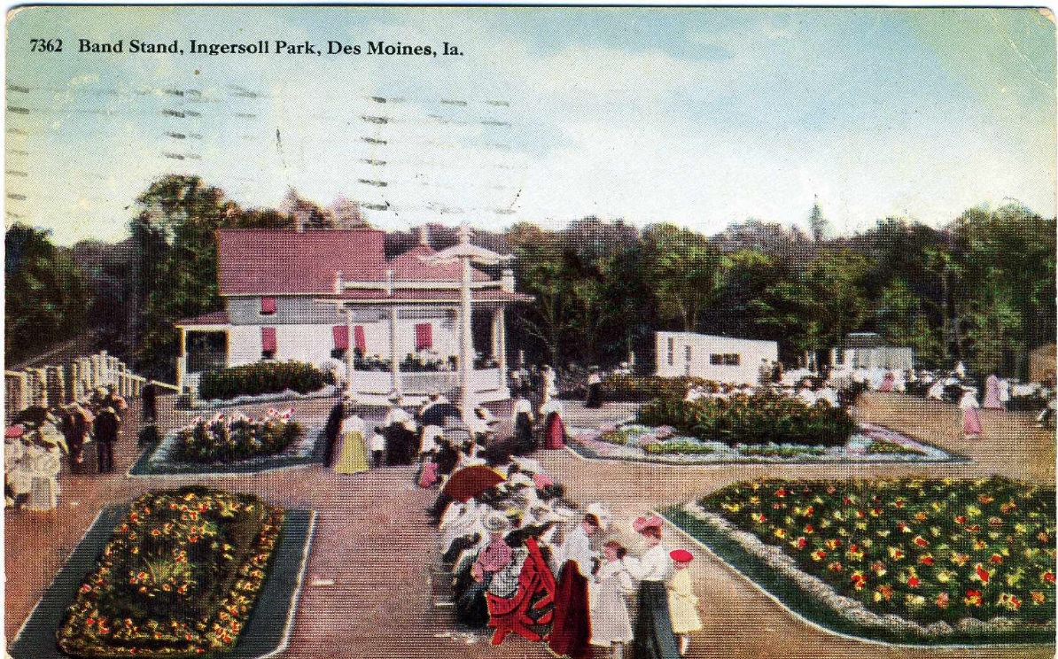 DesMoinesIngersollParkBandstand