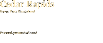 Cedar Rapids